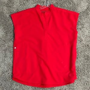 Figs rafaela scrub top in red. Size XXS